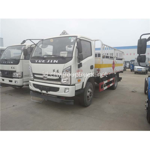 YUEJIN truk pengangkut silinder 5 meter dijual